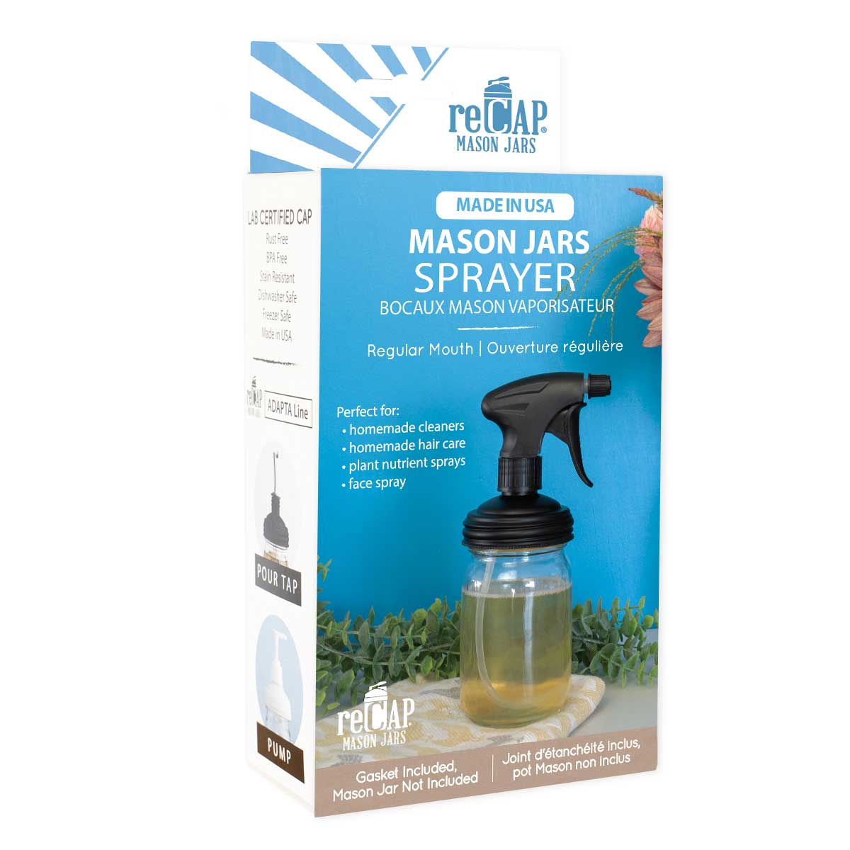 Mason Jar Sprayer Lid
