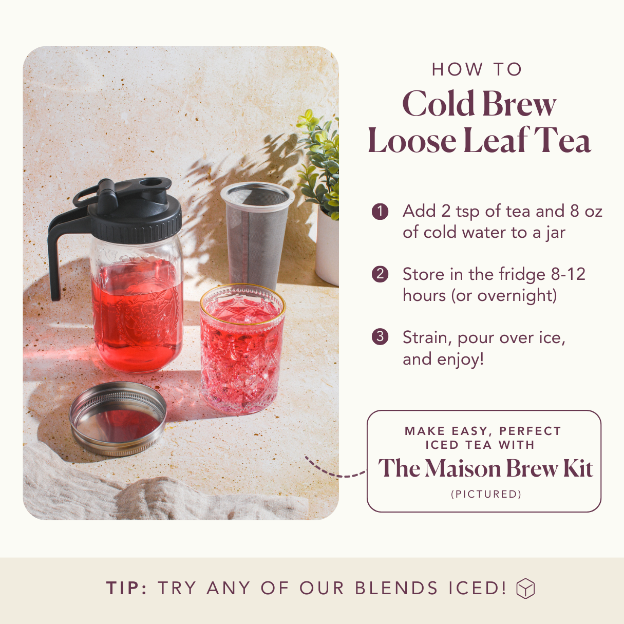 Strawberry Echinacea Immunity Herbal Tea