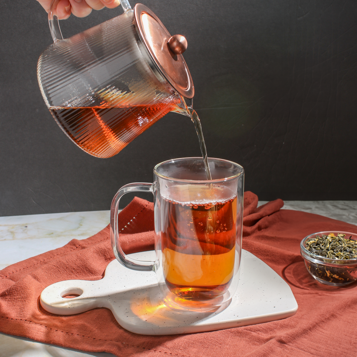 Perfect Tea Mug with Infuser & Lid