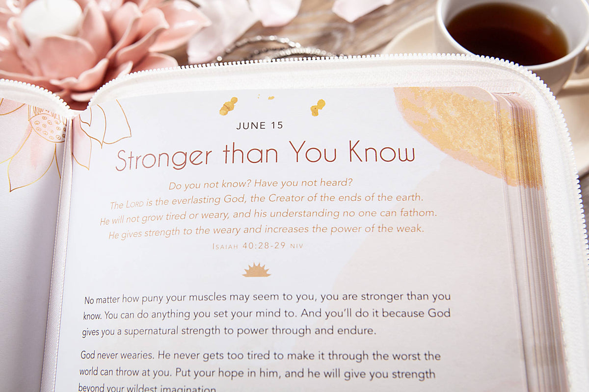 Be Still and Know (Morning & Evening Zip Devotional)