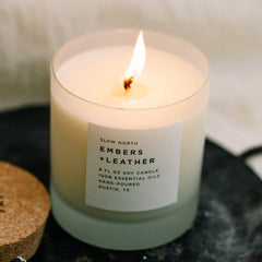 Embers + Leather - Vetiver + Cedar + Patchouli