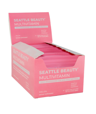 Beauty Gummy Multivitamin with Angelica |12-pack,Strawberry