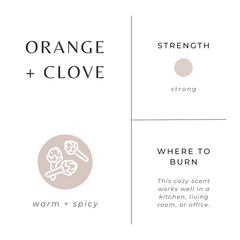 Orange + Clove
