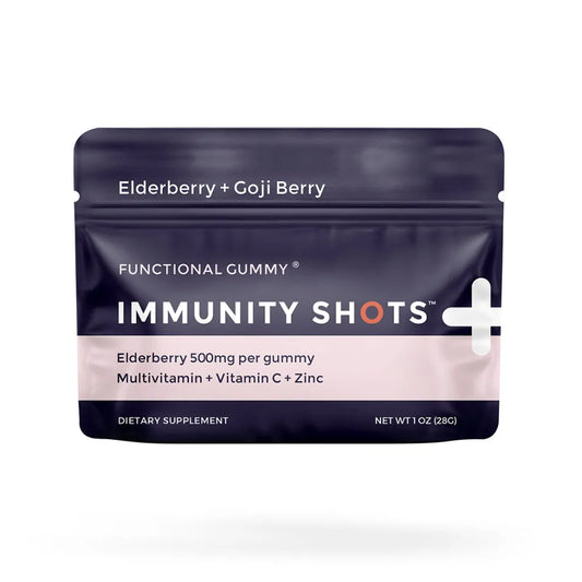Immunity Shots Elderberry Gummies – 12-Pack
