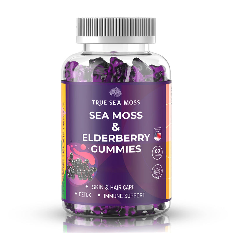 Sea Moss & Elderberry Gummies