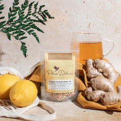 Rejuvenation Lemon Ginger Herbal Tea