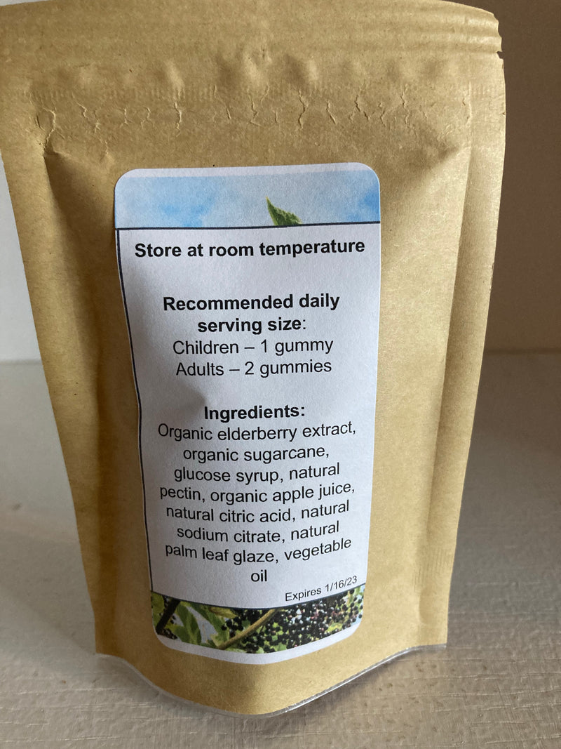 Blessed by Elderberries Elderberry Gummies